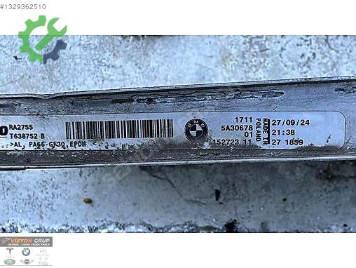 BMW 4 Serisi Klima Radyatörü G20-G22-G26 çıkma parça