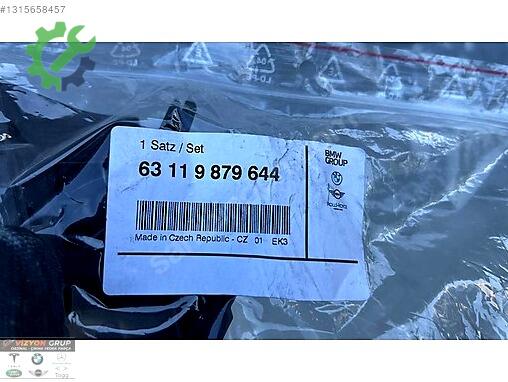 BMW 5 Serisi Far Braketi 63119879644 çıkma parça