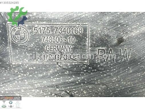 BMW 5 Serisi Motor Alt Muhafaza 7340168 çıkma parça