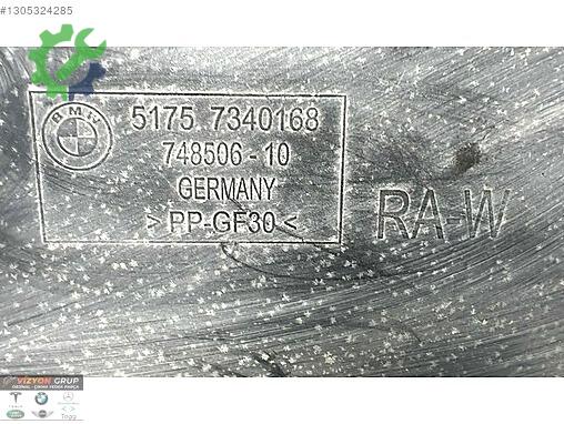 BMW 5 Serisi Motor Alt Muhafaza 7340168 çıkma parça