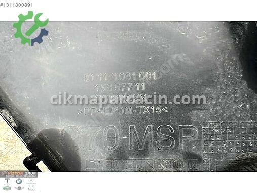BMW 7 Serisi Ön Tampon 51118081601 çıkma parça