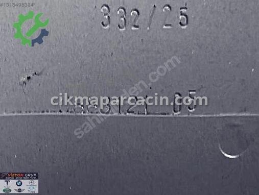 BMW M Serisi Sol Arka Çamurluk 9883121 çıkma parça