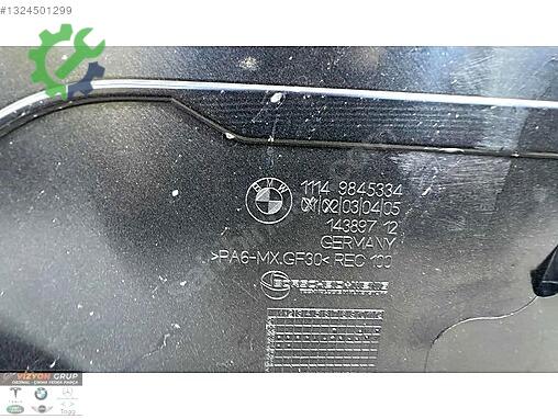 BMW X1 Motor Kapağı 9845334 çıkma parça