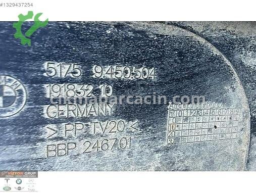 BMW X1 Motor Alt Muhafaza 9450504 çıkma parça