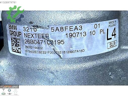 BMW X1 Direksiyon Kutusu 5A8FEA3 çıkma parça