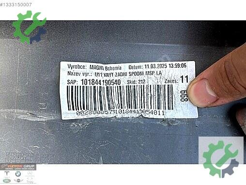 BMW X1 Arka Tampon 9881978 çıkma parça