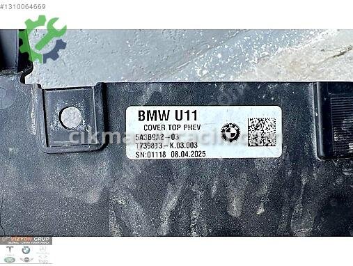 BMW X1 Panel Üst Plastiği 5A3B9A2 çıkma parça