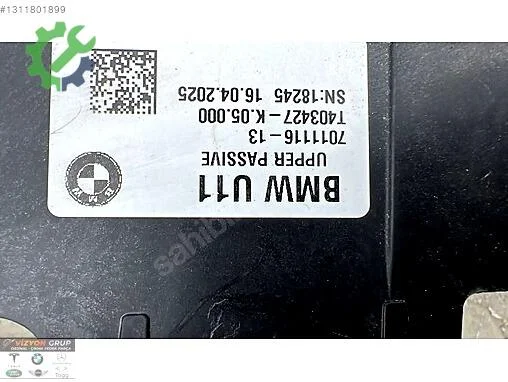 BMW X1 Panjur 7011116 çıkma parça