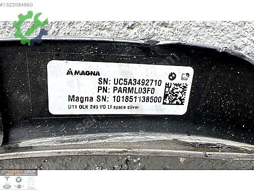 BMW X1 Sol Ön Çamurluk 9881961 çıkma parça