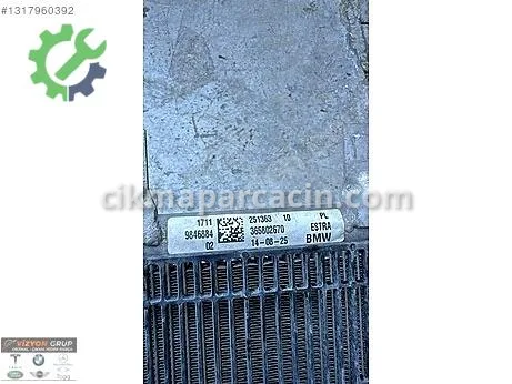 BMW X1 Klima Radyatörü 9846884 çıkma parça