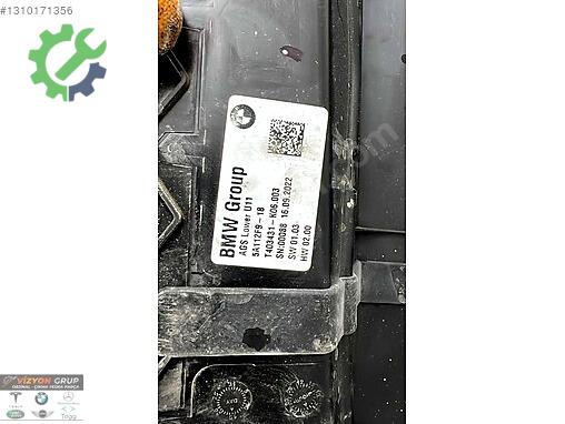 BMW X1 Ön Panel 5A112F9 çıkma parça