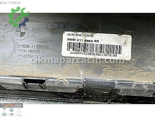 BMW X1 Arka Tampon 9883525 çıkma parça