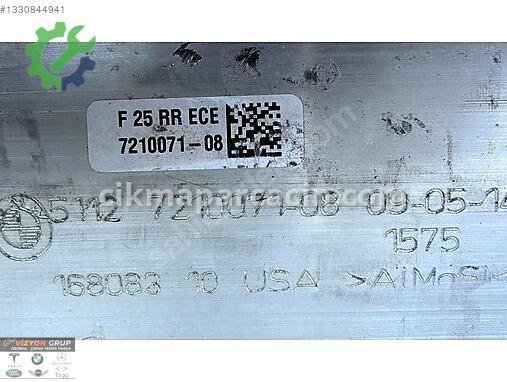 BMW X3 Arka Tampon Demiri 7210071 çıkma parça