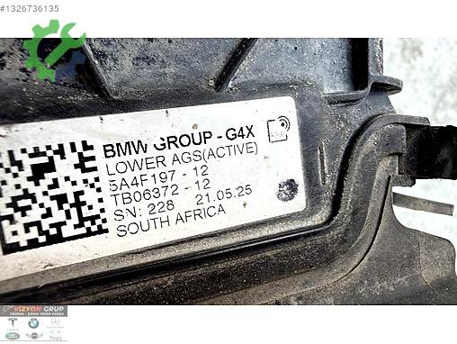 BMW X3 Alt Maske 5A4F197 çıkma parça