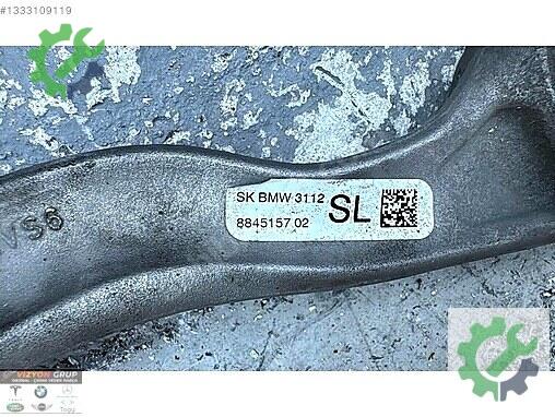BMW X3 Salıncak (Alt Tabla) 8845157 çıkma parça