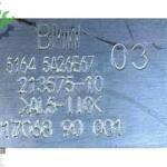 BMW X3 G45 PANEL ÜST SACI 5164 5A26E67 / 213575-10