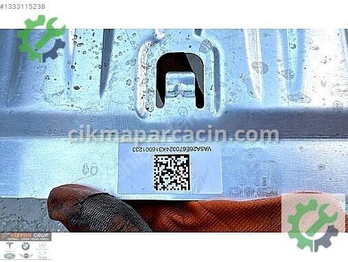 BMW X3 Panel Üst Sacı 5A26E67 çıkma parça