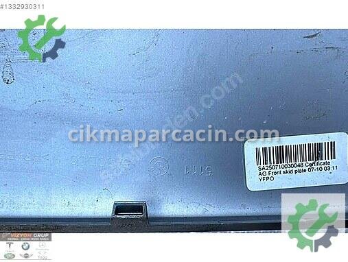 BMW X3 Tampon 51115A3CDC6 çıkma parça