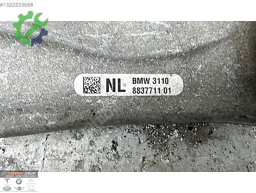 BMW 5 Serisi Salıncak (Alt Tabla) 8837711 çıkma parça