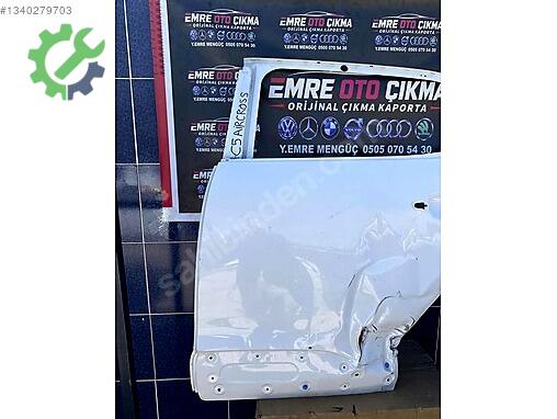 Citroen C5 AirCross Sol Arka Kapı çıkma parça