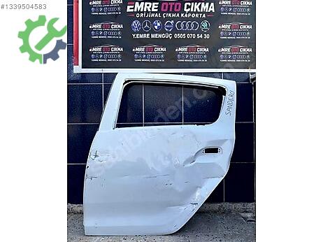 Dacia Sandero Sol Arka Kapı çıkma parça