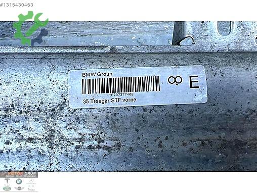 BMW 6 Serisi Ön Tampon Demiri 7373774 çıkma parça