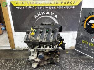 RENAULT CLİO 1.4 16 Valf Orijinal Çıkma K4J Motor Komple