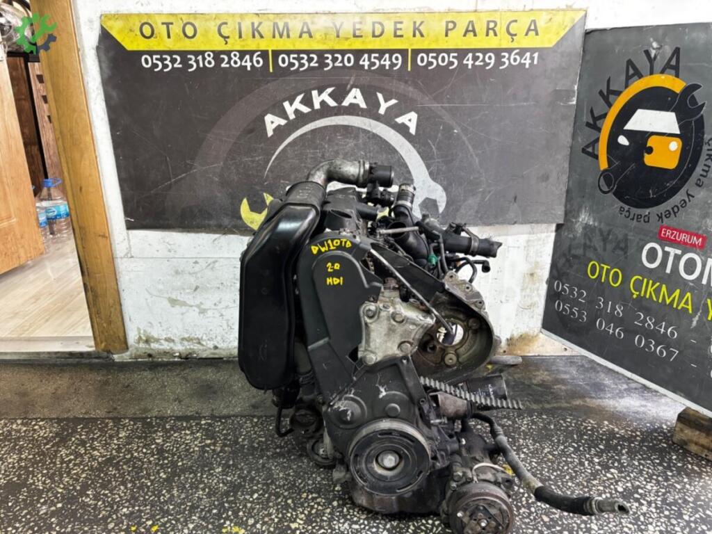 Peugeot 307 Motor Komple DW10TD çıkma parça