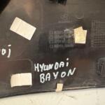 HYUNDAİ BAYON BAGAJ BAKALİTİ