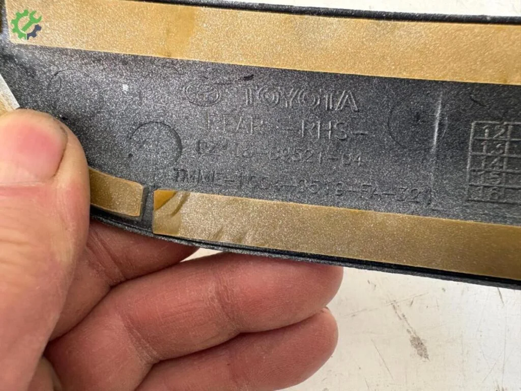 Toyota Auris Arka Tampon 10137661 çıkma parça