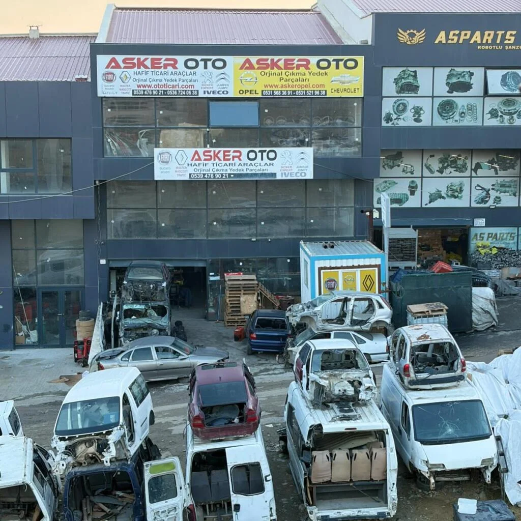 Asker oto çıkma orijinal yedek parçaları
