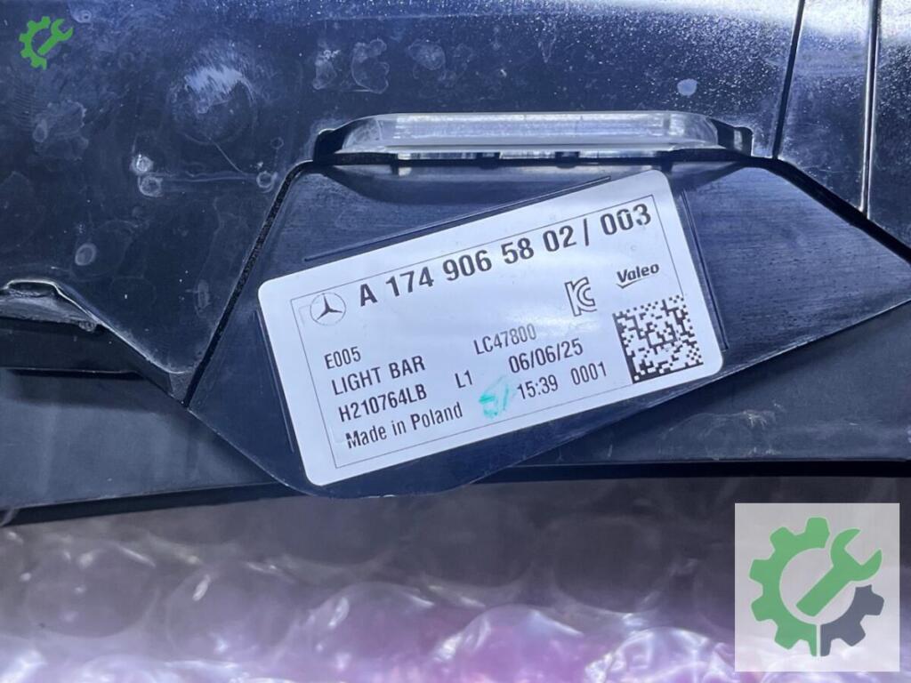 Mercedes-Benz CLA Ön Panjur A174 906 58 02/003 çıkma parça
