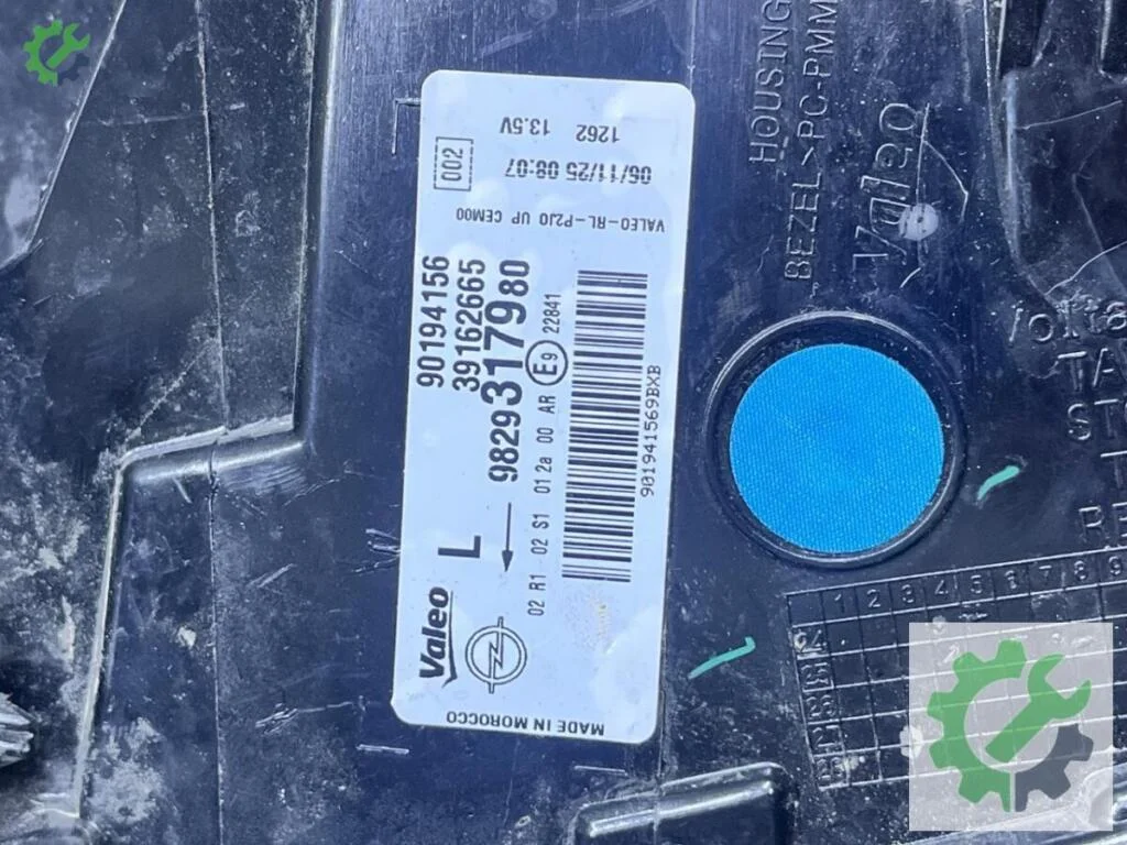 Opel Corsa Stop 9829 317980 çıkma parça