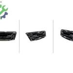 ISUZU D MAX ÖN PANJUR İÇ/DIŞ SET(NİKELAJLI)2017 2019 SIFIR 89828