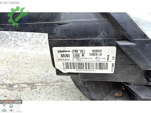 Mini Cooper Sağ Ön Far 7448376 çıkma parça