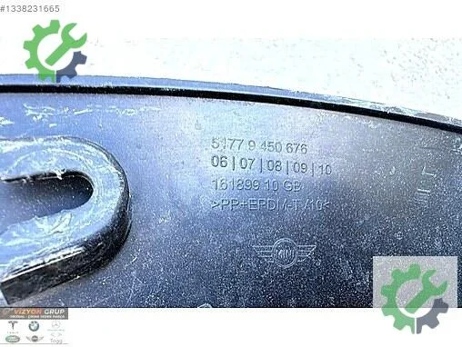 Mini Cooper Sağ Arka Çamurluk 9450676 çıkma parça