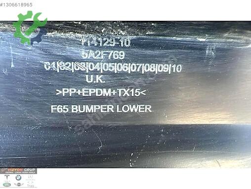Mini Cooper Arka Tampon 5A2F769 çıkma parça