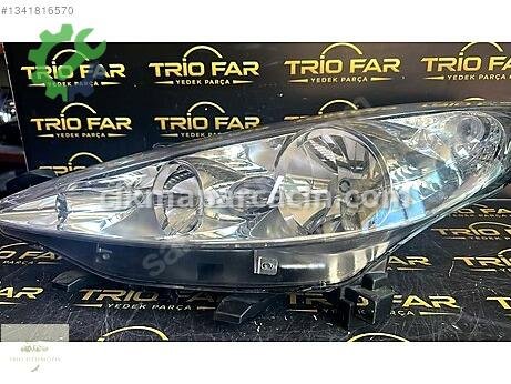 Peugeot 207 Sol Ön Far çıkma parça