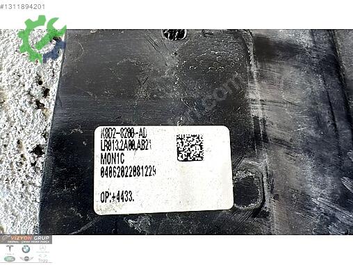 Land Rover Range Rover Panjur K8D2-8C436-AA çıkma parça