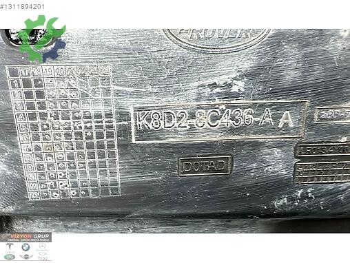 Land Rover Range Rover Panjur K8D2-8C436-AA çıkma parça