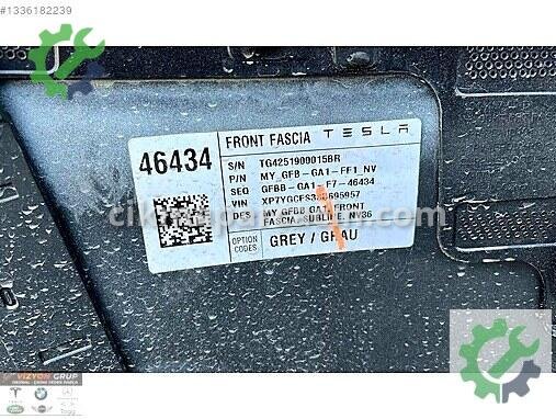 Tesla Model Y Ön Tampon çıkma parça