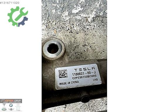 Tesla Model Y Direksiyon Kutusu 1188831-00-J çıkma parça