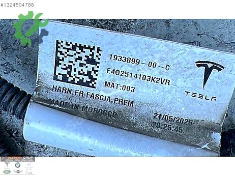 Tesla Model Y Kontrol Düğmeleri 1933899-00-C çıkma parça