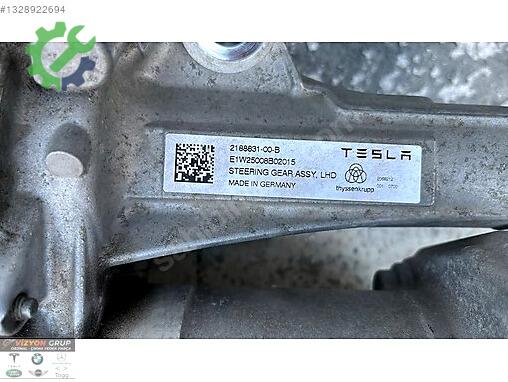 Tesla Model Y Direksiyon Kutusu 2188831-00-B çıkma parça