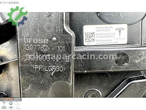 Tesla Model Y Cam Kaldırma Mekanizması 1987315-00-A çıkma parça