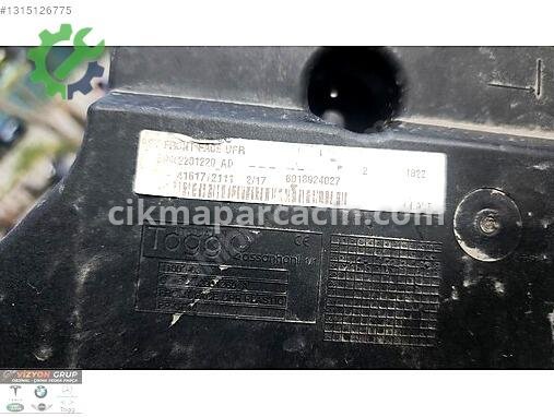 Togg T10F Ön Panel çıkma parça