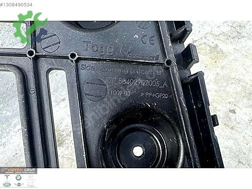 Togg T10X Tampon Braketi çıkma parça