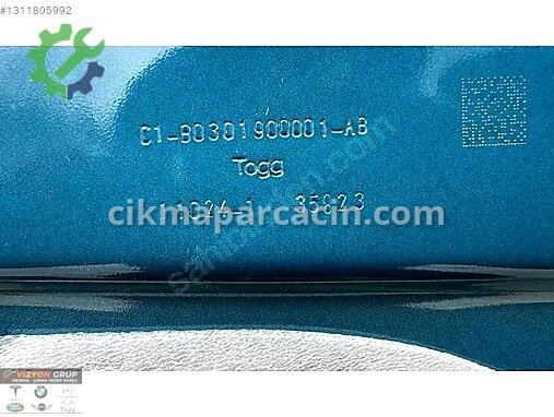 Togg T10X Sağ Kapı çıkma parça