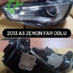 A3 FAR LAMBASI SOL BEYİNLİ 2013 2014 2015 2016 SIFIR 8V0941043C