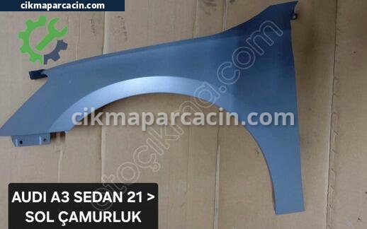 Audi A3 Sol Ön Çamurluk çıkma parça